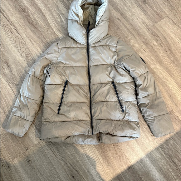 Zara Puffer Jacket with Hood - Picture 3 of 5
